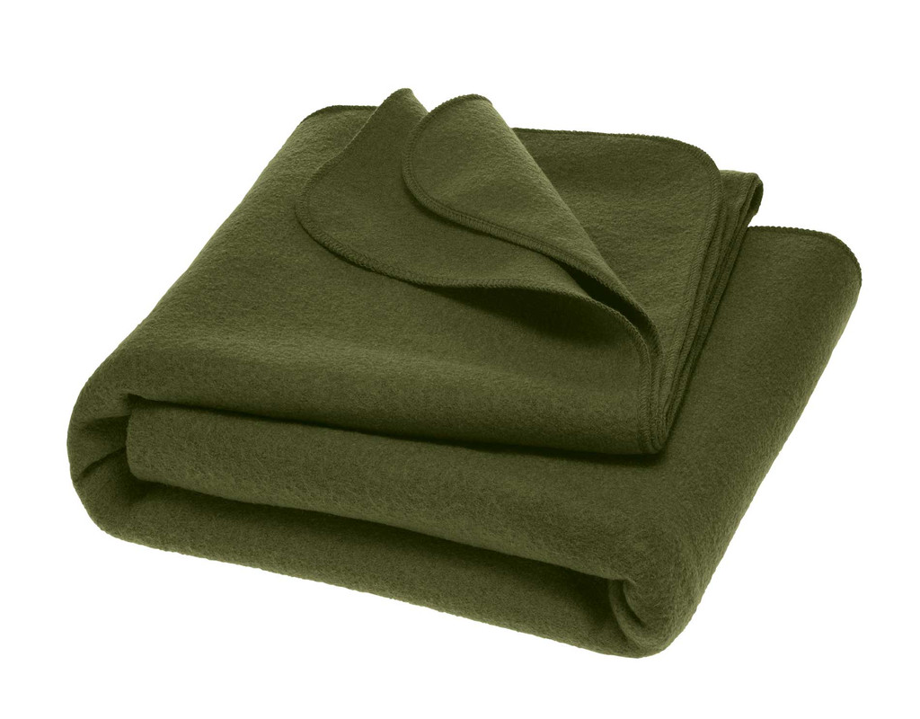 Disana Organic Boild Wool Blanket 100 x 135 cm
Color: 581 Olive