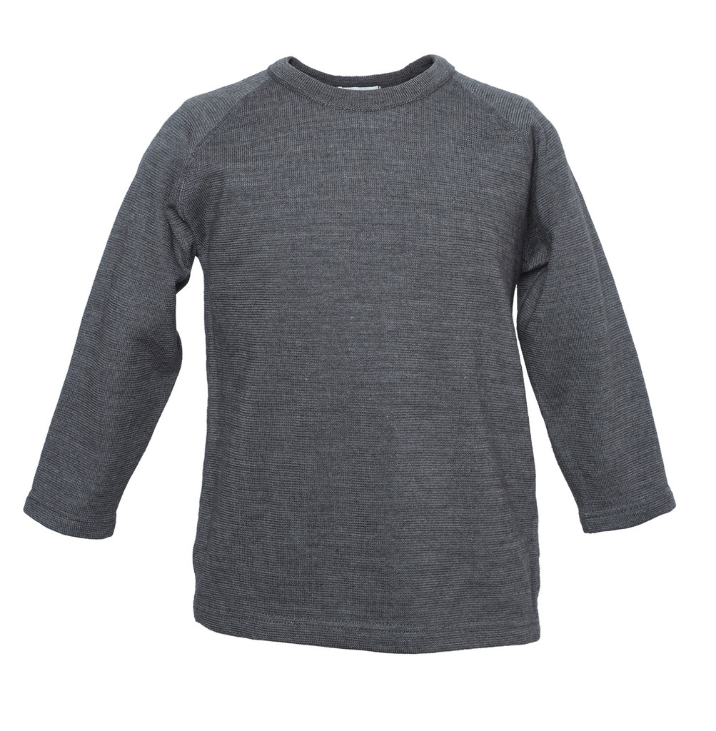 Organic Wool Kids Shirt
Color: 14 slate grey