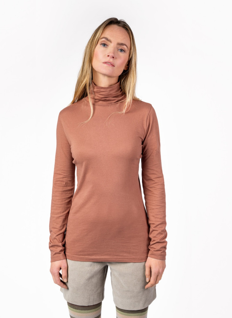 Women's Organic Cotton Turtleneck shirt