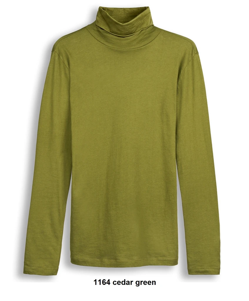 Women's Organic Cotton Turtleneck shirt