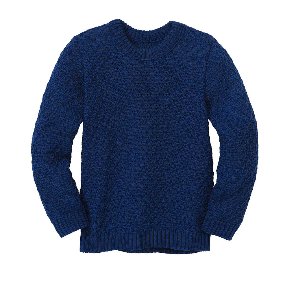 Disana Organic Wool Sweater
Color: 294 Navy