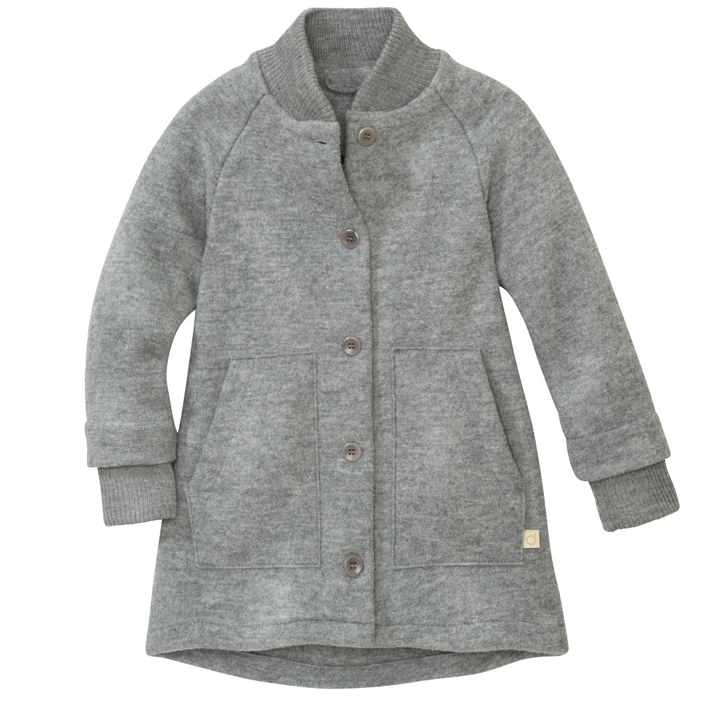 Disana Organic Boiled Wool Childrens Mantel Coat - Little Spruce