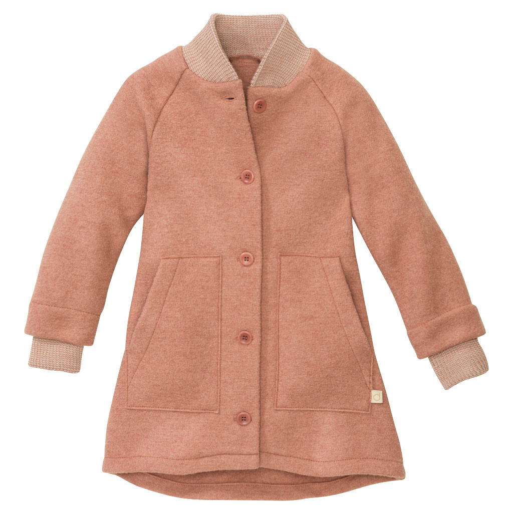 Disana Organic Boiled Wool Childrens Mantel Coat - Little Spruce