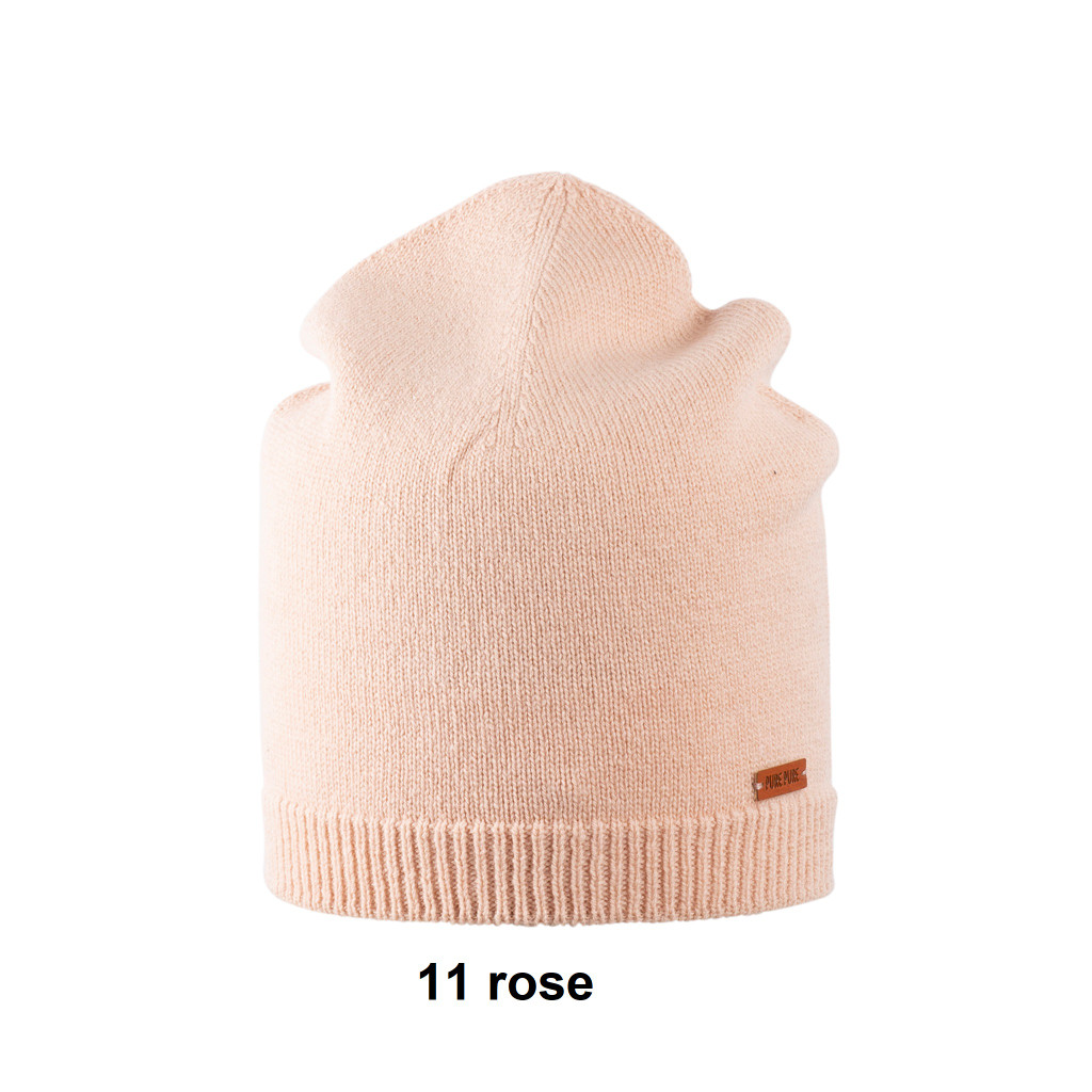 Merino Wool, Cashmere Women Hat
Color: 11 rose