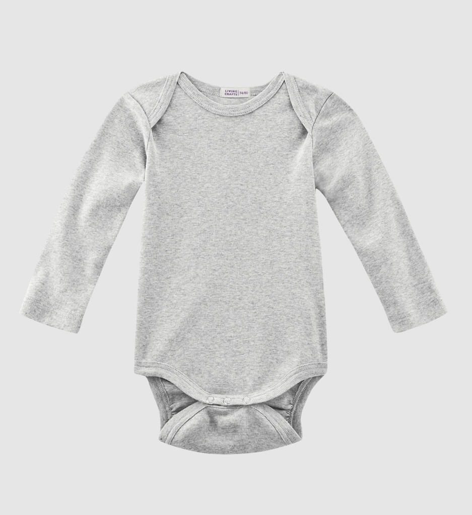 Organic Cotton Long Sleeved Bodysuit