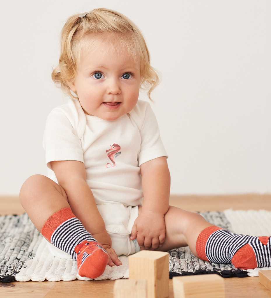 Organic Cotton Short Sleeved Bodysuit