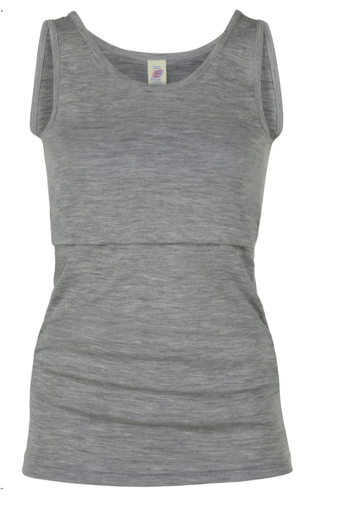 Organic Wool Silk Nursing top