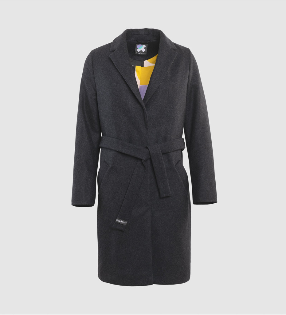 Women's Organic Wool Loden coat