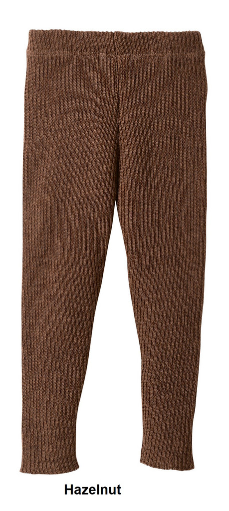 Organic Merino Wool Knitted Leggings
Color: Hazelnut