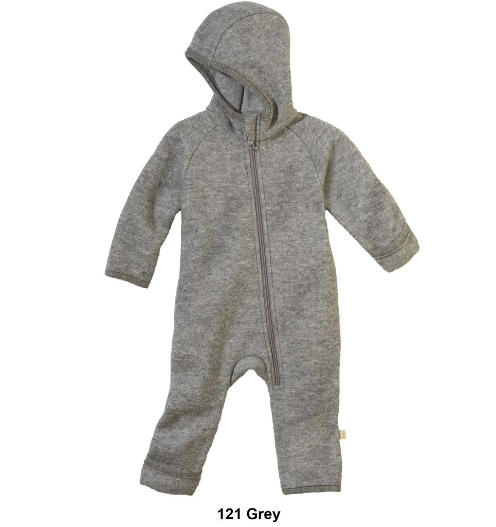 Disana Organic Boiled Wool Zip-Bunting (Zip-Overalls) - Little