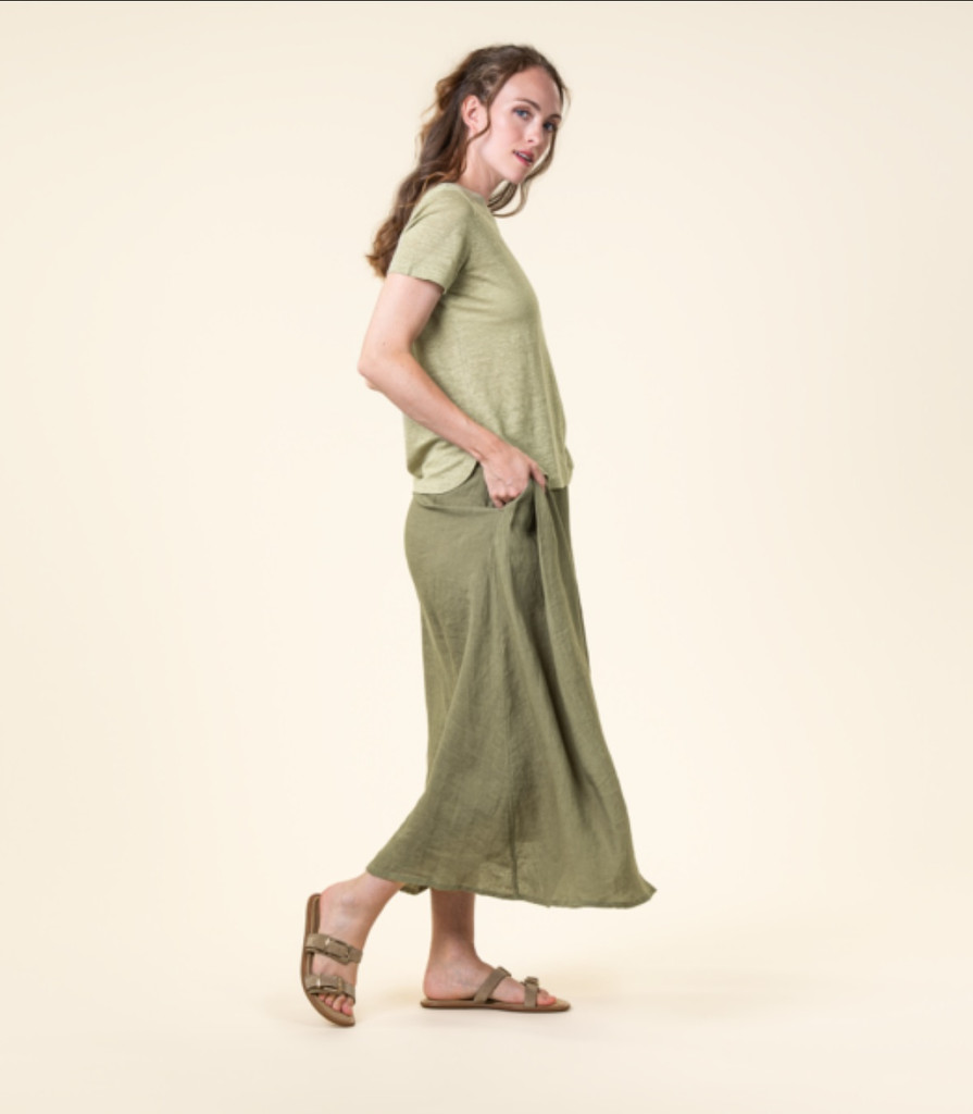 Women Linen T-Shirt
