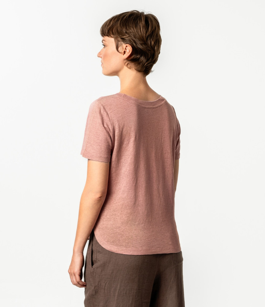 Women Linen T-Shirt