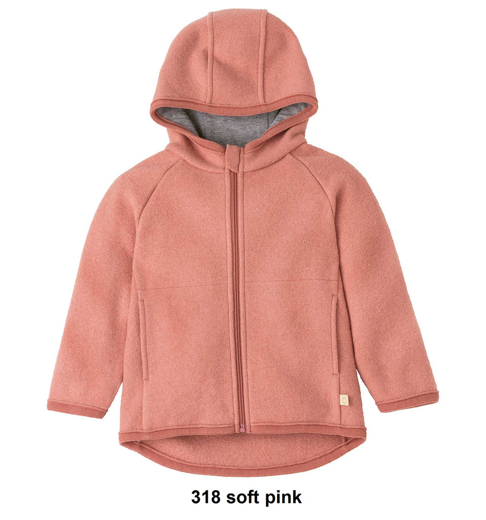 Disana Organic Boiled Wool Jacket Zipp