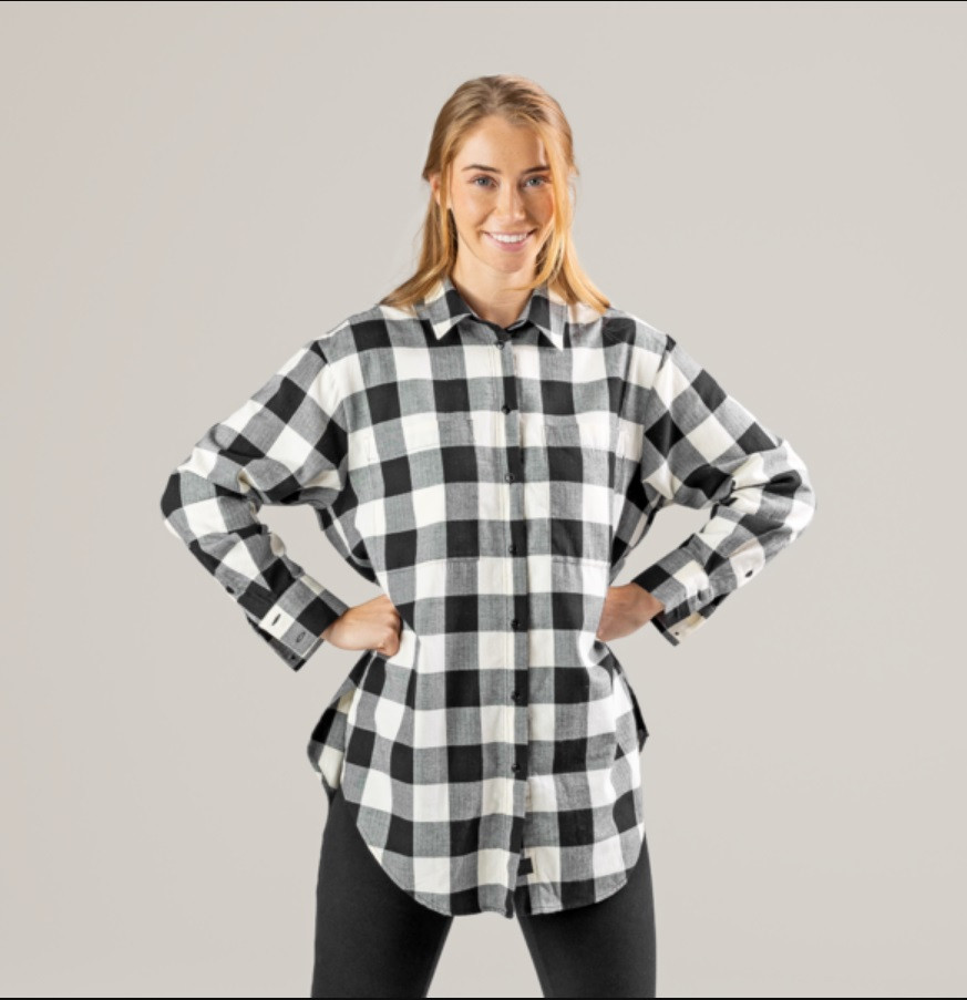 Women's Organic Cotton Flannel shirt