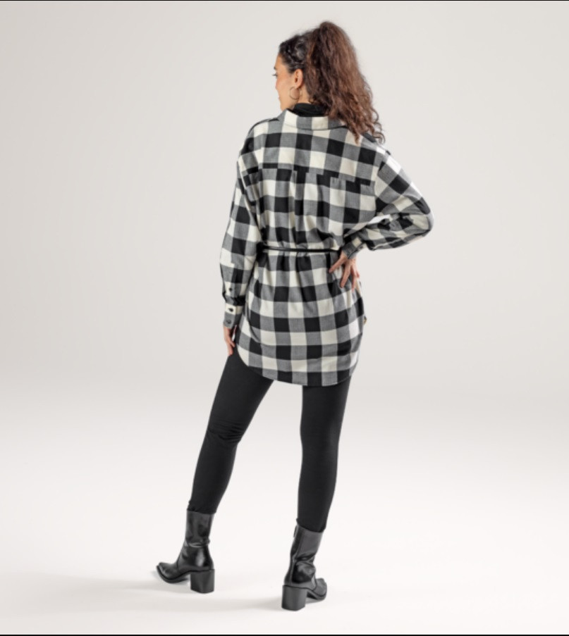 Women's Organic Cotton Flannel shirt