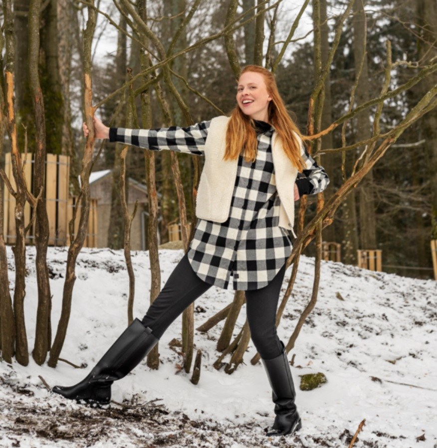 Women's Organic Cotton Flannel shirt