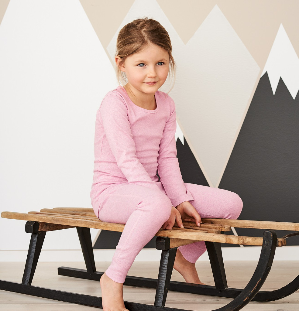 Living Crafts Organic Cotton Kid's Long Underwear Pants