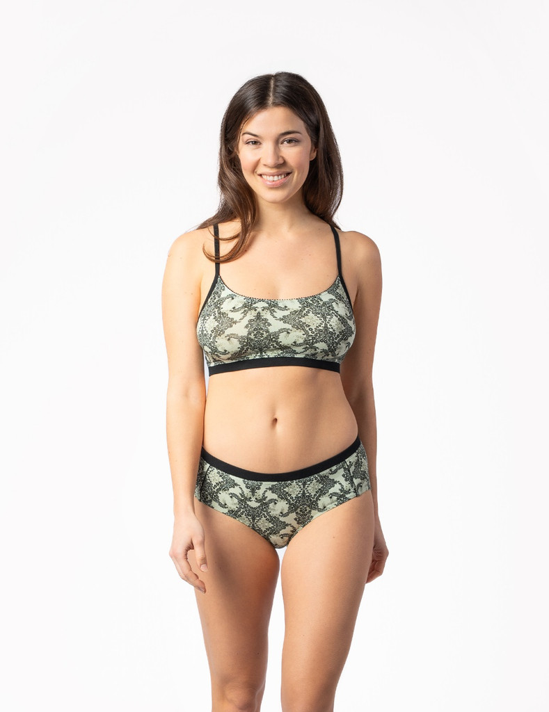 Organic Cotton, Micro Modal Bustier