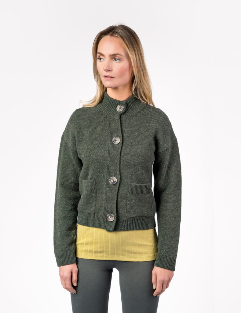 Organic Wool Cardigan