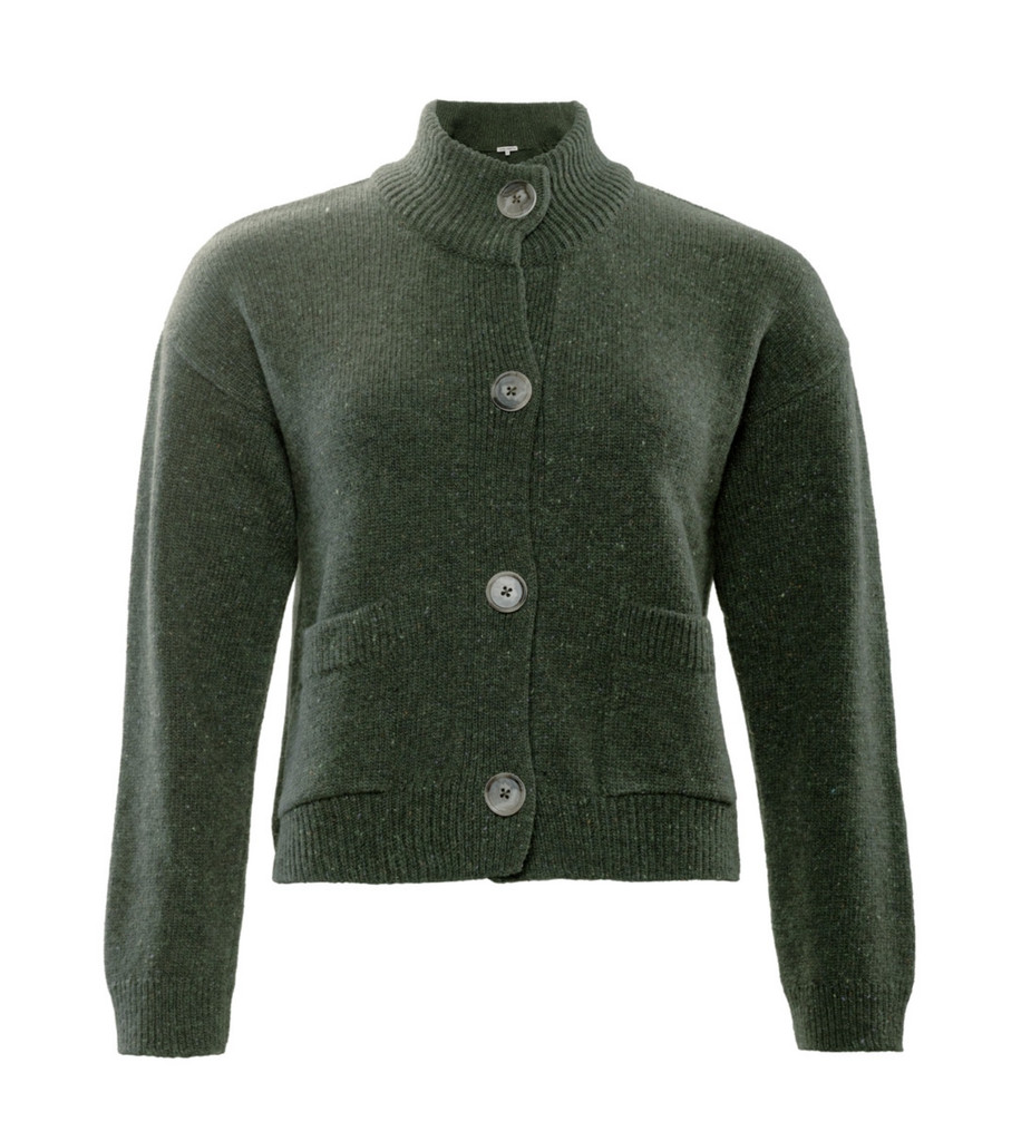 Organic Wool Cardigan