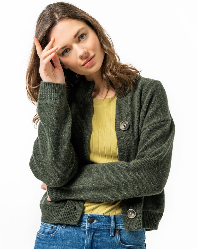 Organic Wool Cardigan