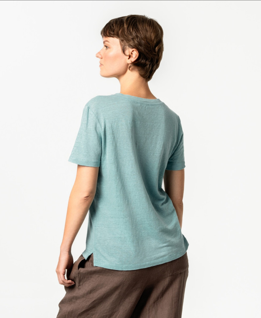 Women Linen T-Shirt