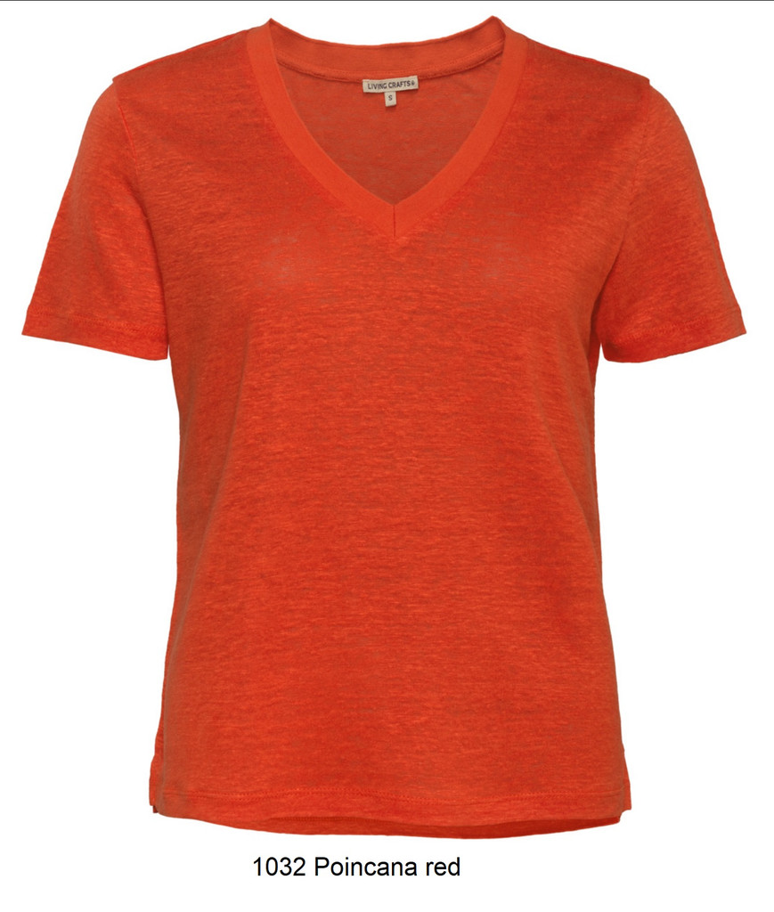 Women Linen T-Shirt