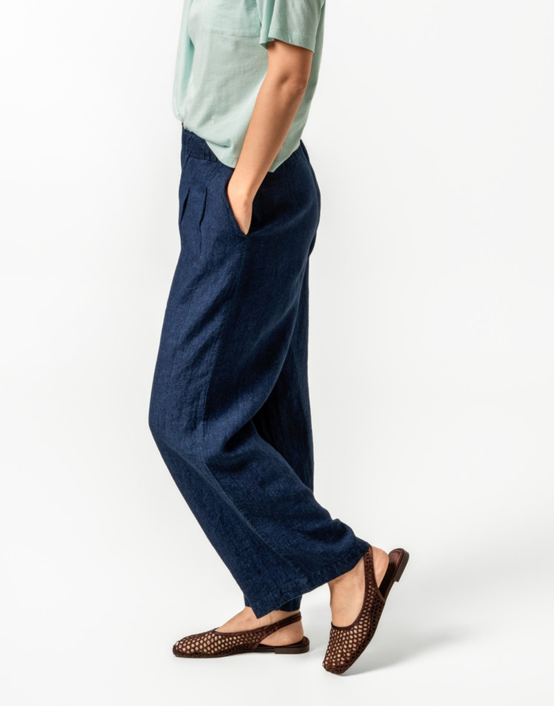  Woman Trousers 100% Linen