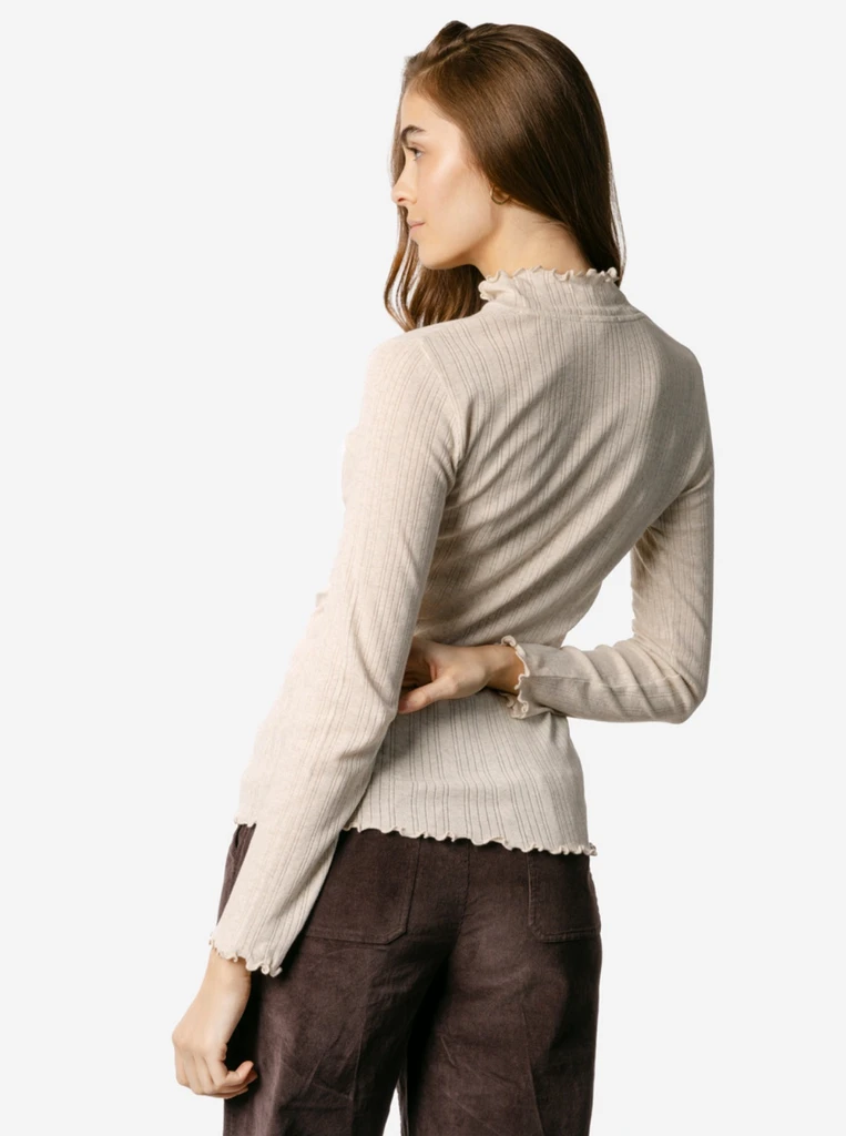 Organic Cotton Stand-collar shirt