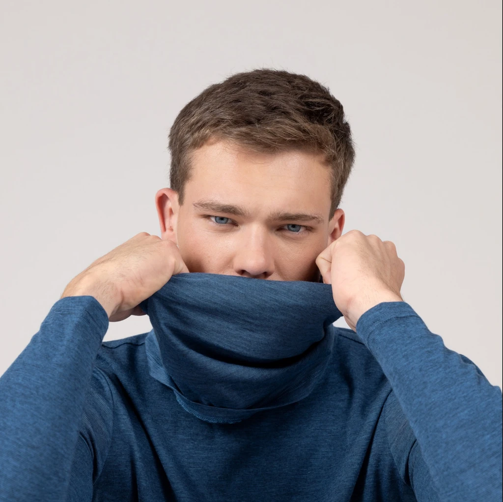 Organic Wool Cotton Multifunctional cloth, scarf