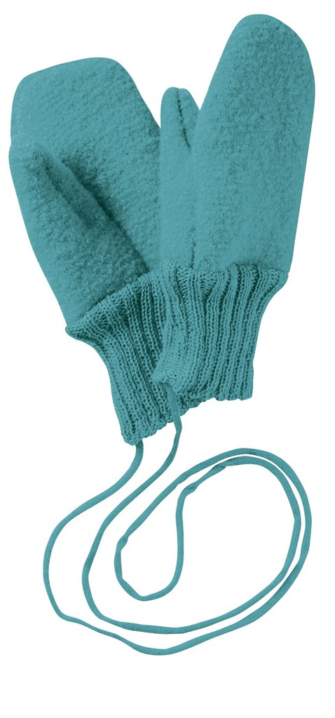 Boiled Wool Mittens
Color: Lagoon