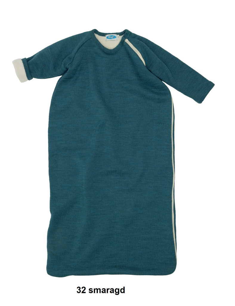 Organic Merino Wool Long-Sleeved Sleep Sack