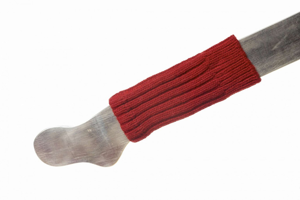 Organic Thick Knitted Wool Baby Leg Warmers
Color: Red