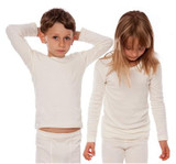 Organic Cotton Long Sleeved Shirt for Children
Color: natural