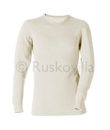 Ruskovilla Organic Merino Wool Silk Adult Underwear Shirt