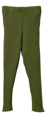 Organic Merino Wool Knitted Leggings
Color: 581 Olive