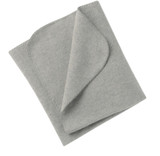 Organic Virgin Wool Fleece Blanket
Color: 091 Grey Melange