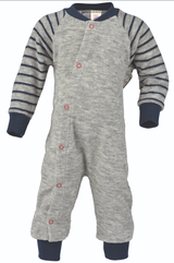 Engel - Baby Fleece Snowsuit: Thermal Footed Coverall Romper with
