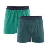 Men's Boxer shorts
Color; 806 navy/evergreen