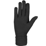 Organic Merino Wool Ladies Gloves
Color: 99 black