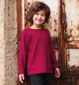 Organic Wool Kids Shirt
Color: 09 berry