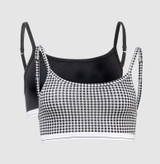 LUTFI Padded Bras for Women Gather Cotton, Simple And Natural