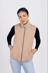 Engel Organic Thick Wool Fleece Women's Vest