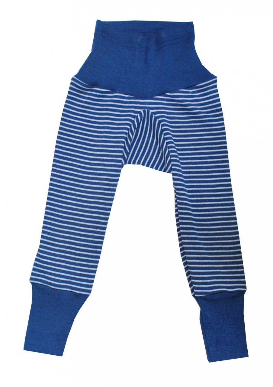Cosilana Organic Wool/ Silk Baby Pants with Optional Feet Little