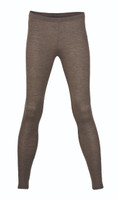 Engel Organic Wool/Silk Women's Leggings
Color: Walnut