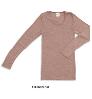 Engel Organic Wool/Silk Women's Long Sleeved Shirt 