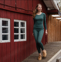Women's Leggings | Organic Merino Wool / Cotton