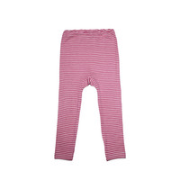 Organic Wool/Silk Childrens Leggings
Color: Berry Stripes
