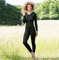 Organic Wool Silk Women's Leggings