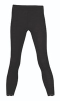 Organic Wool Silk Women's Leggings
Color: Black